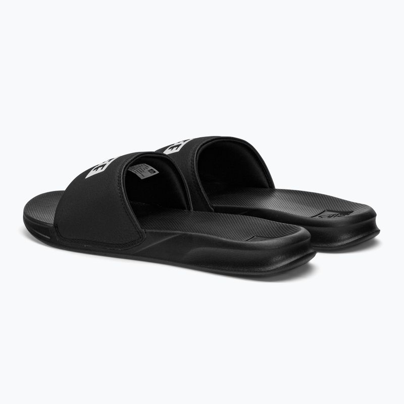 Pantoletten Herren REEF One Slide schwarz-weiß CI776