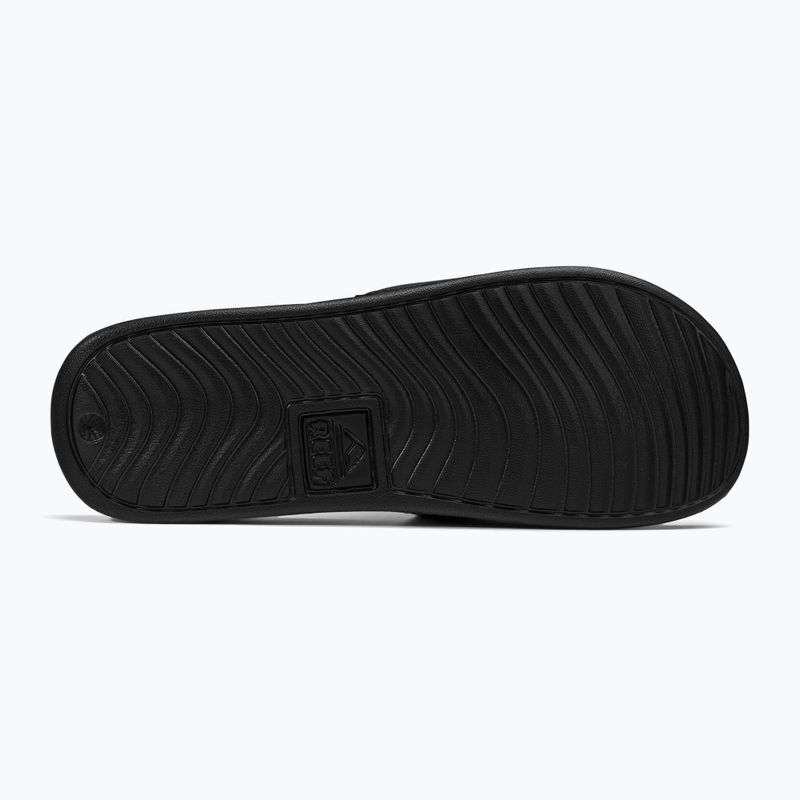 Pantoletten Herren REEF One Slide schwarz-weiß CI776