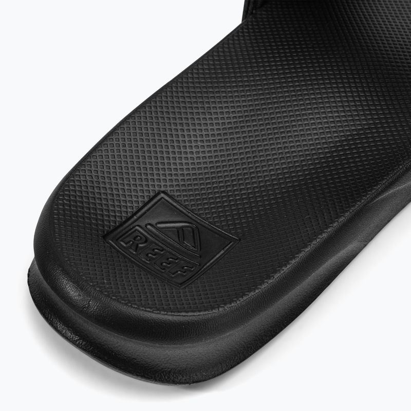 Pantoletten Herren REEF One Slide schwarz-weiß CI776