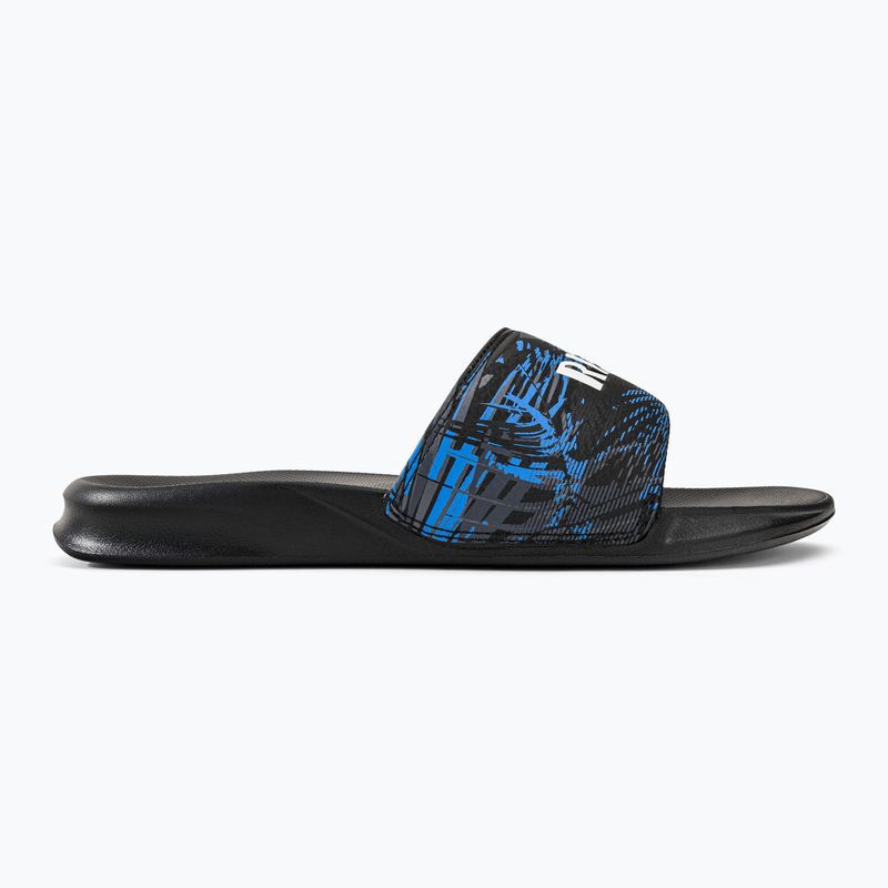 Pantoletten Herren REEF One Slide schwarz-blau CJ612 2