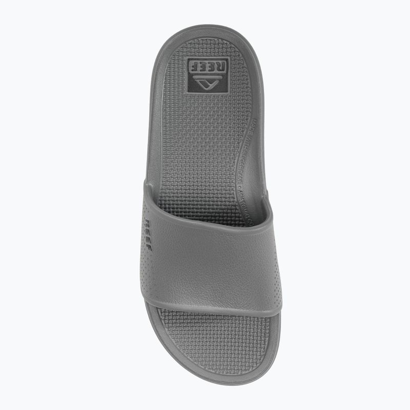 REEF Oasis Slide grau Herren-Flip-Flops 6