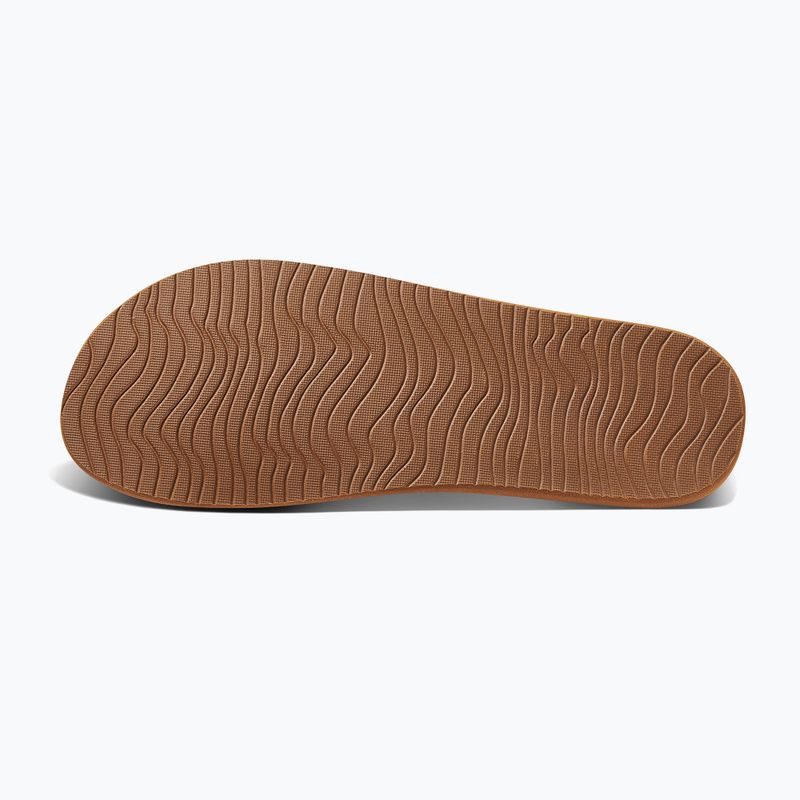 Pantoletten Damen REEF Bliss Nights Slide weiß-braun CJ256