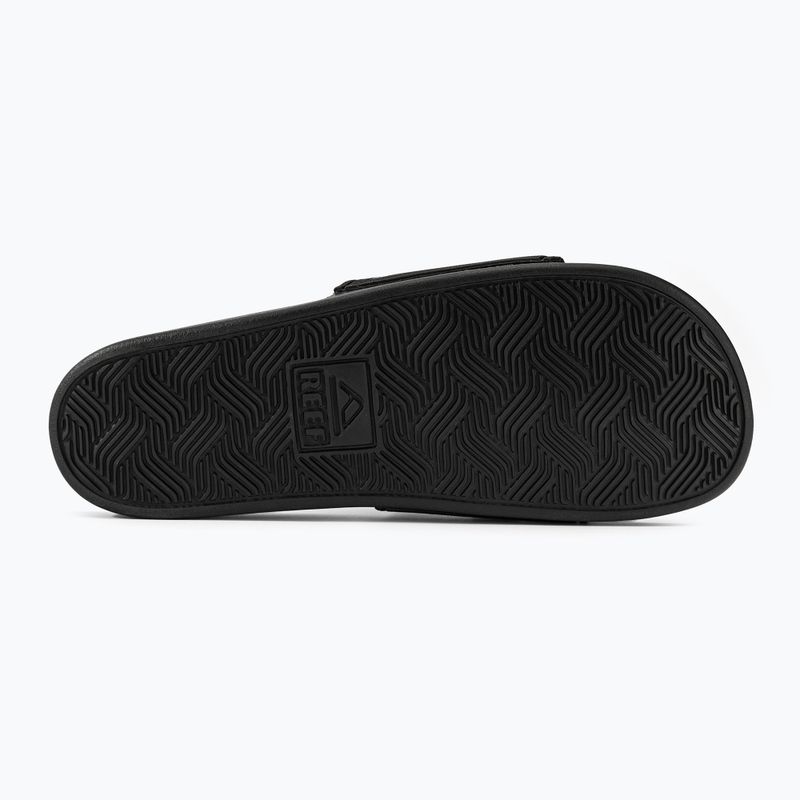 Pantoletten Herren REEF Cushion Slide schwarz CJ583 5