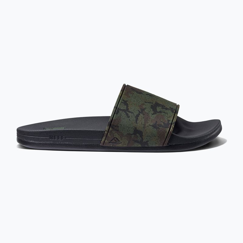 Pantoletten Herren REEF Cushion Slide schwarz CJ584 10