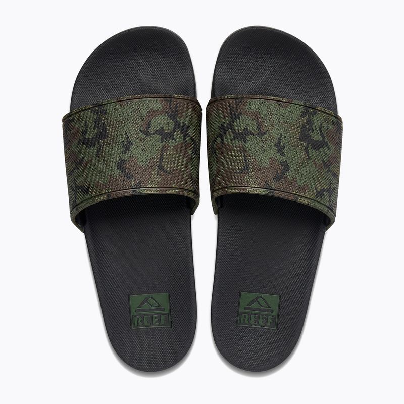 Pantoletten Herren REEF Cushion Slide schwarz CJ584 11