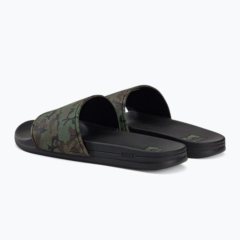 Pantoletten Herren REEF Cushion Slide schwarz CJ584 3