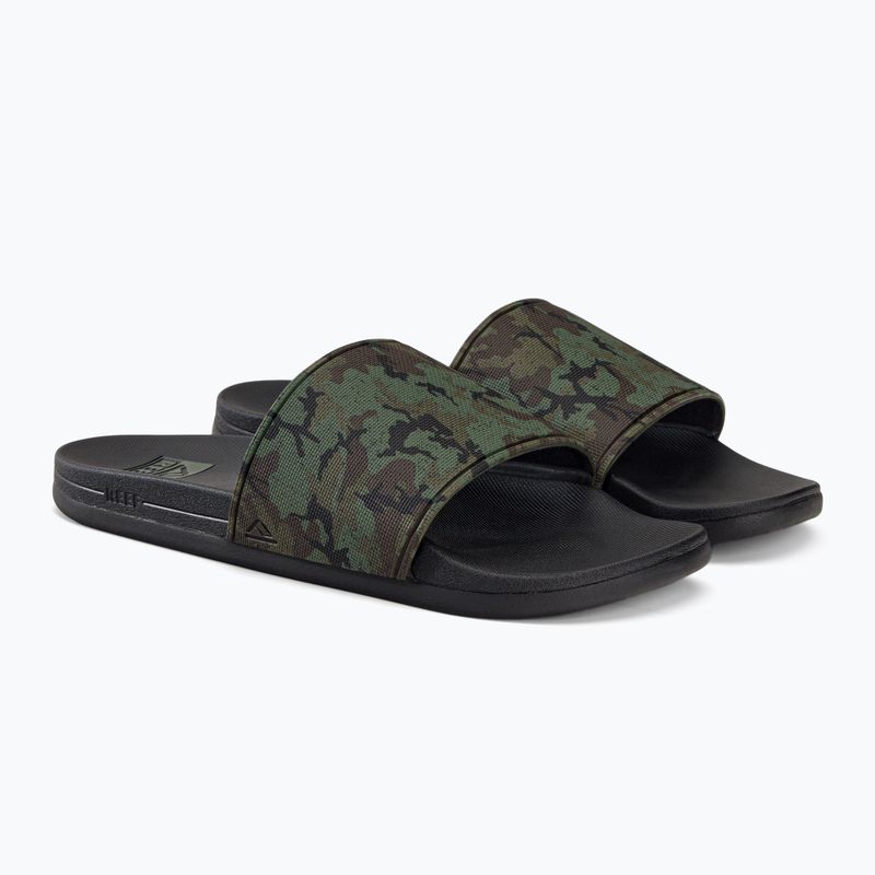 Pantoletten Herren REEF Cushion Slide schwarz CJ584 4