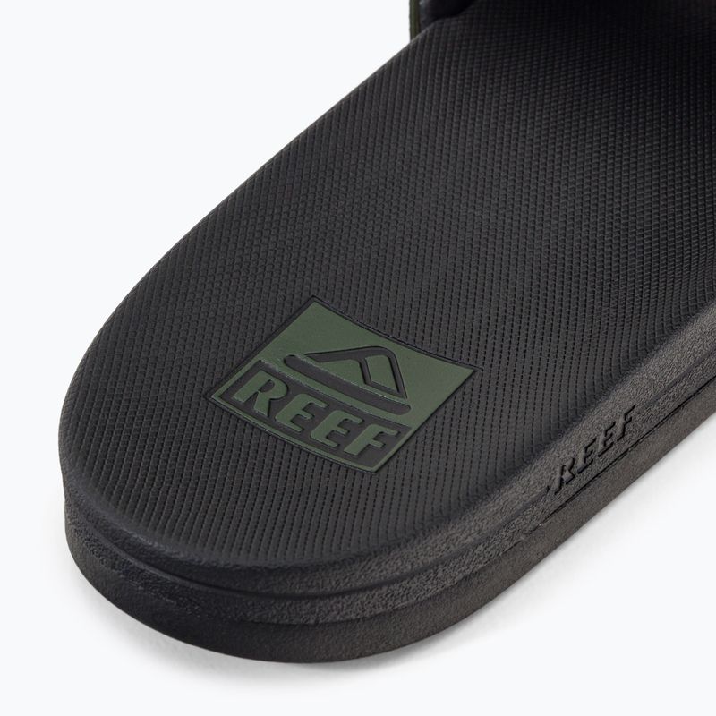 Pantoletten Herren REEF Cushion Slide schwarz CJ584 8