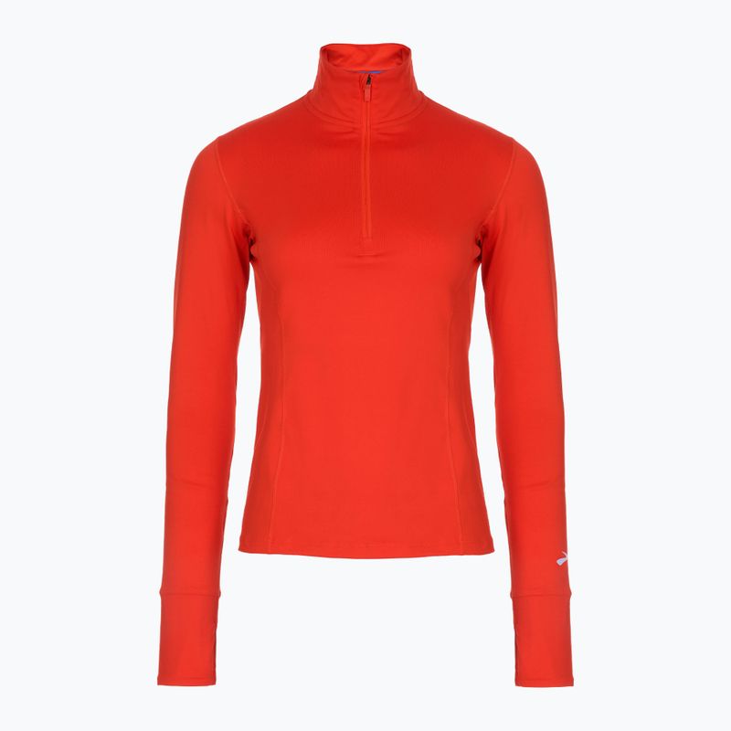 Frauen laufen Sweatshirt Brooks Dash 1/2 Zip jamberry