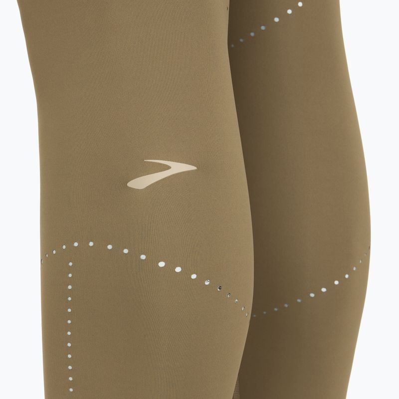 Brooks Method 7/8 Tight Lauf-Leggings für Damen dunkelhafermehl 3