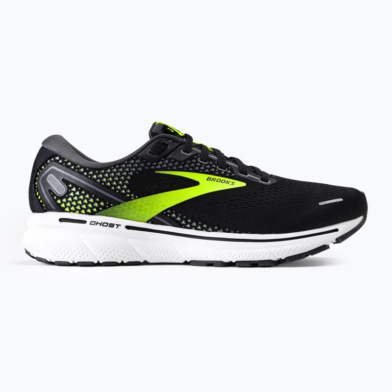 Laufschuhe Herren Brooks Ghost 14 schwarz-grün 113691D47 2