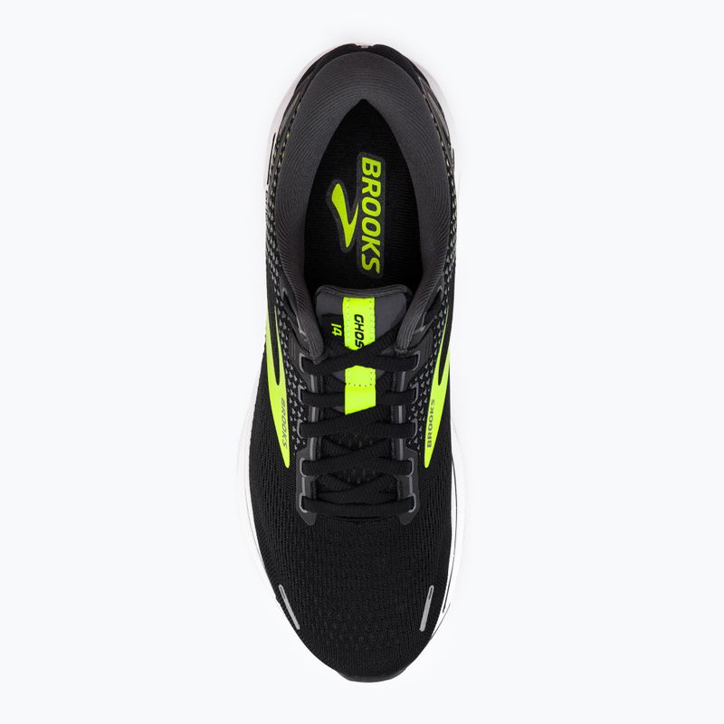 Laufschuhe Herren Brooks Ghost 14 schwarz-grün 113691D47 6
