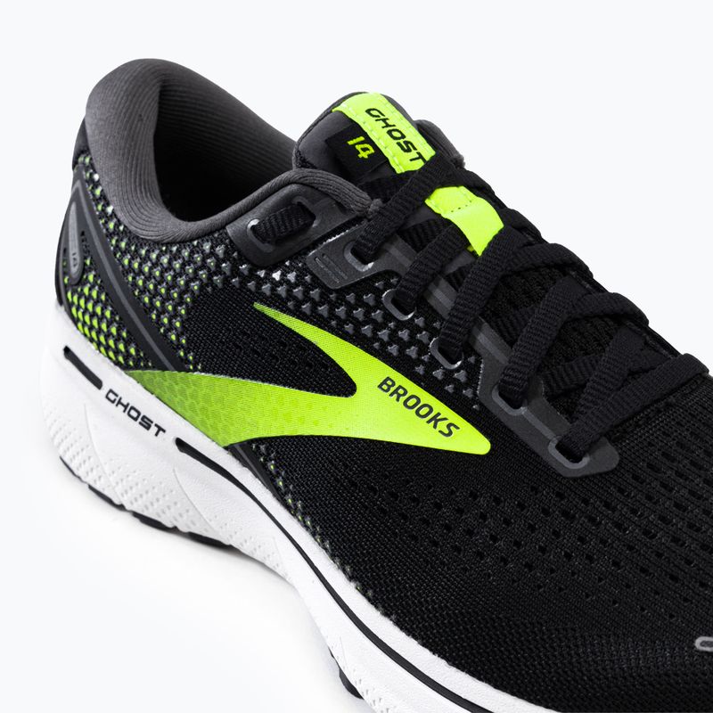 Laufschuhe Herren Brooks Ghost 14 schwarz-grün 113691D47 8
