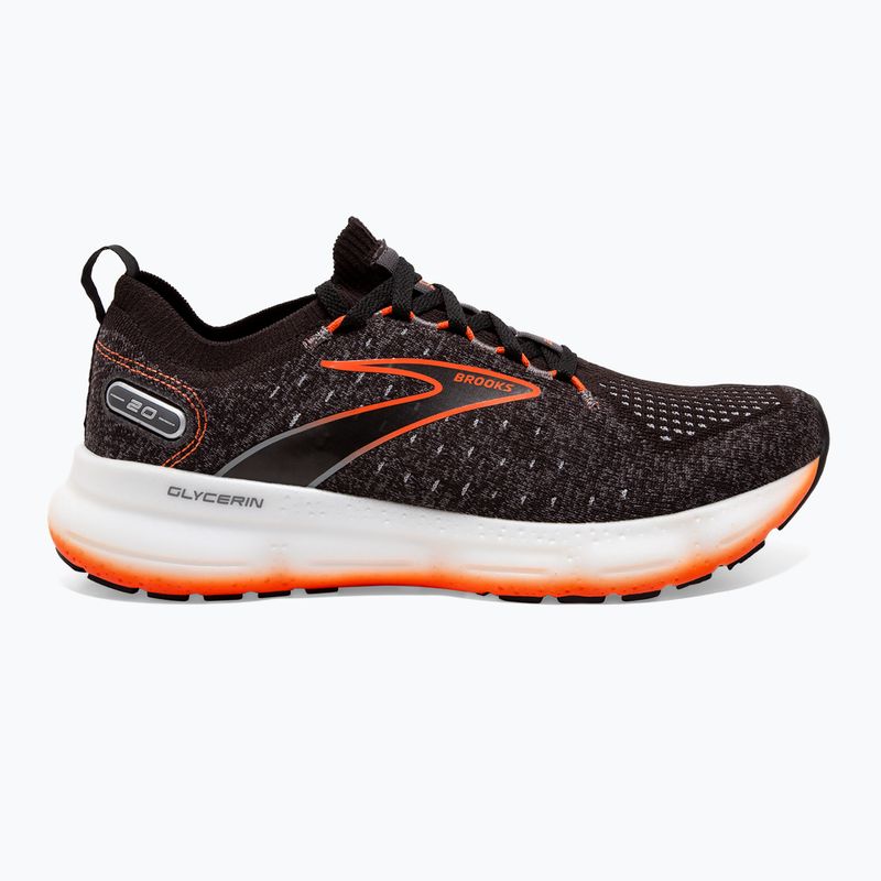 Laufschuhe Herren Brooks Glycerin StealthFit 2 grau 113841D3 10