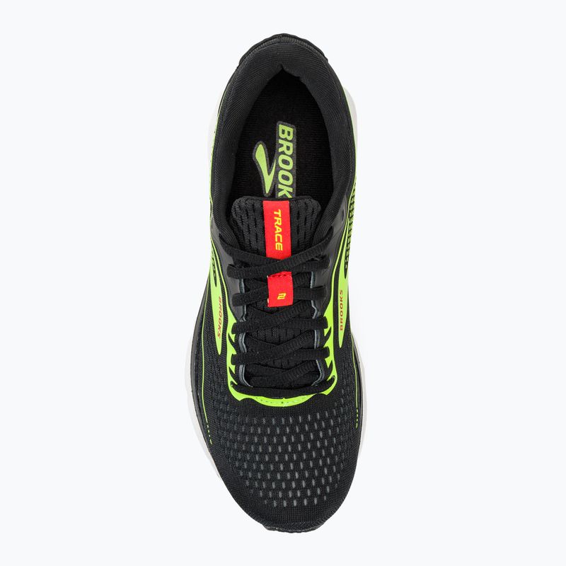 Laufschuhe Herren Brooks Trace 2 black/primer grey/nightlife 5