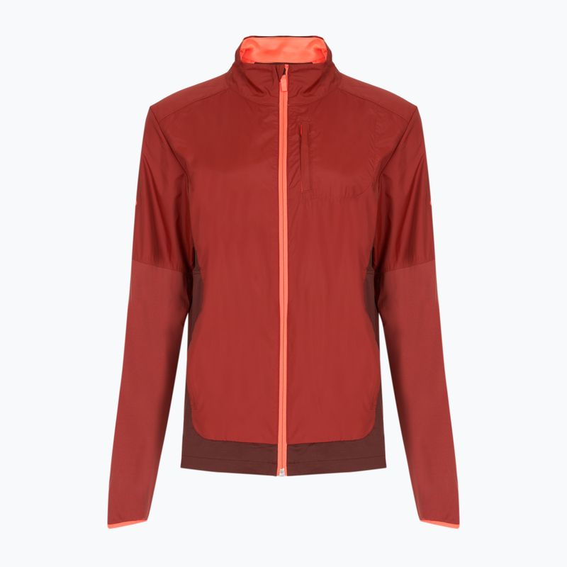 Herren Brooks Fusion Hybrid Kupfer/Rosine Laufjacke