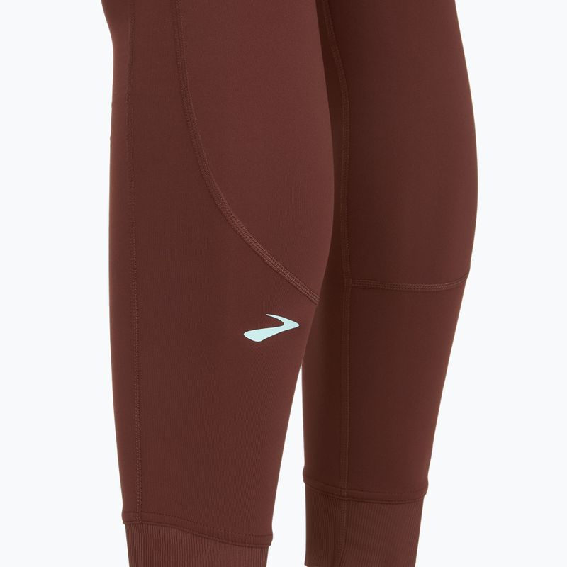 Brooks Momentum Thermal Tight Laufleggings für Frauen Rosine 3