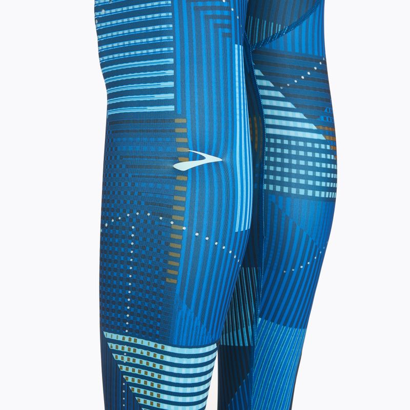Brooks Method 7/8 Tight Motion Print Laufleggings für Damen 3