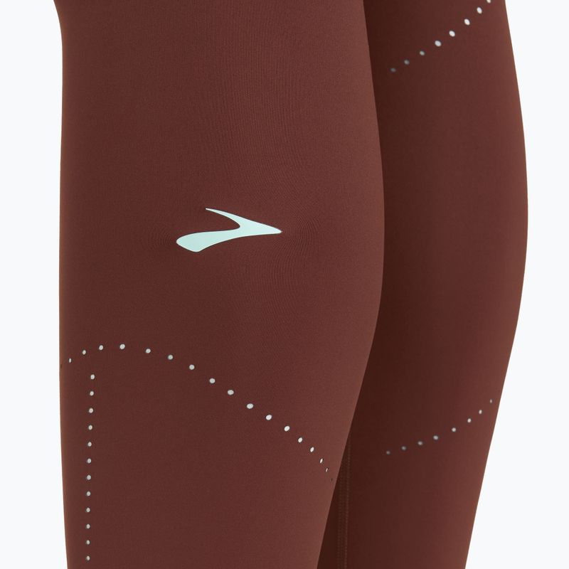 Brooks Method 7/8 Tight Laufleggings für Frauen Rosine 4