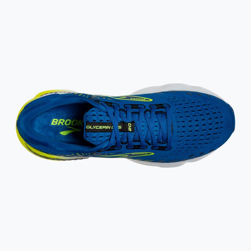 Herren Laufschuhe Brooks Glycerin GTS 20 blau 1103831D482 13
