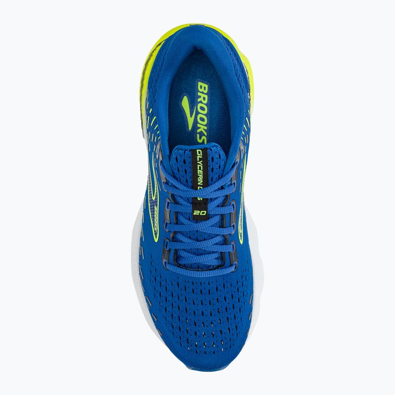 Herren Laufschuhe Brooks Glycerin GTS 20 blau 1103831D482 6