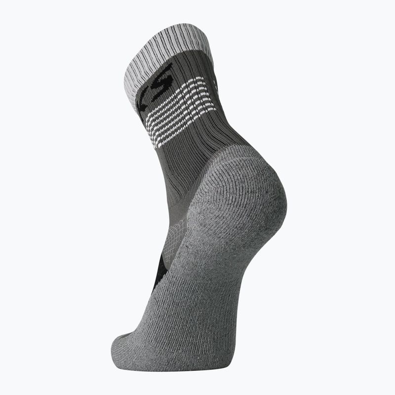 Brooks High Point Crew Socken asphalt/schwarz 3