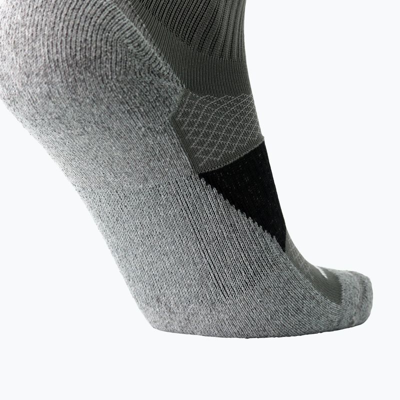 Brooks High Point Crew Socken asphalt/schwarz 5