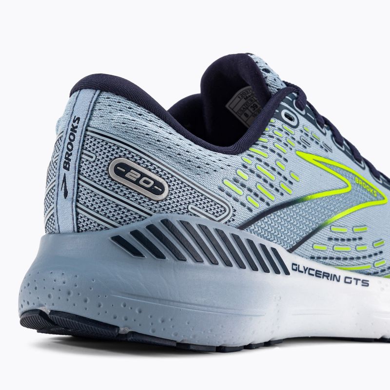 Damen Laufschuhe Brooks Glycerin GTS 20 blau 1203701B416 12