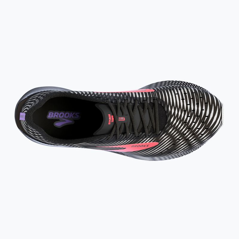 Brooks Hyperion Tempo Damen Laufschuhe schwarz und weiß 1203281B026 13