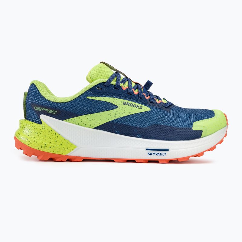 Laufschuhe Herren Brooks Catamount 2 navy/firecracker/sharp green 2