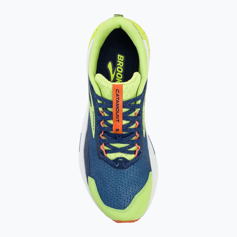 Laufschuhe Herren Brooks Catamount 2 navy/firecracker/sharp green 5