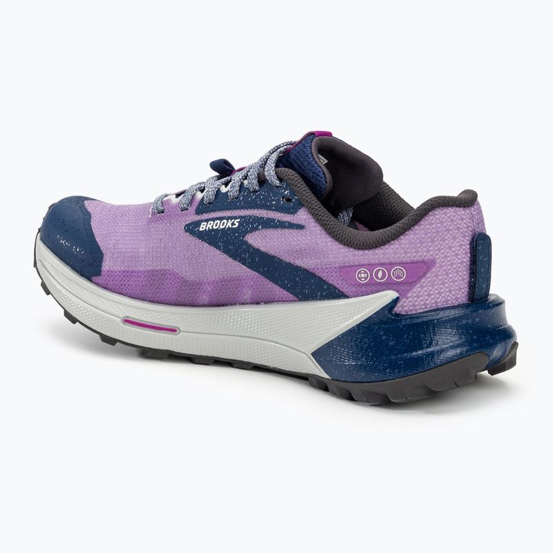 Laufschuhe Damen Brooks Catamount 2 violet/navy/oyster 3