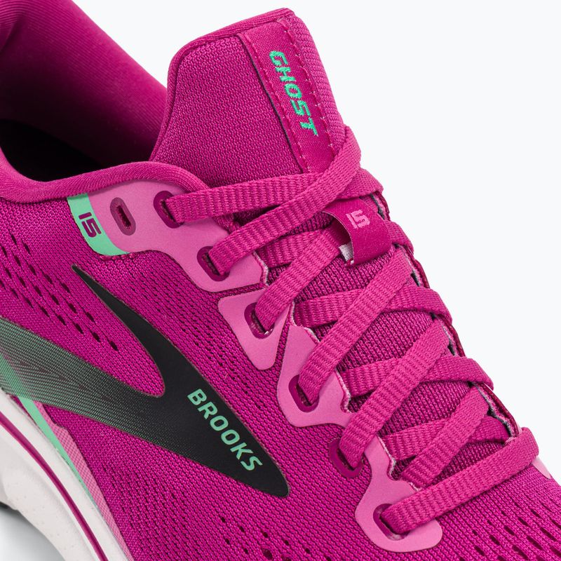 Brooks Ghost 15 Damen Laufschuhe rosa/festival fuchsia/schwarz 8