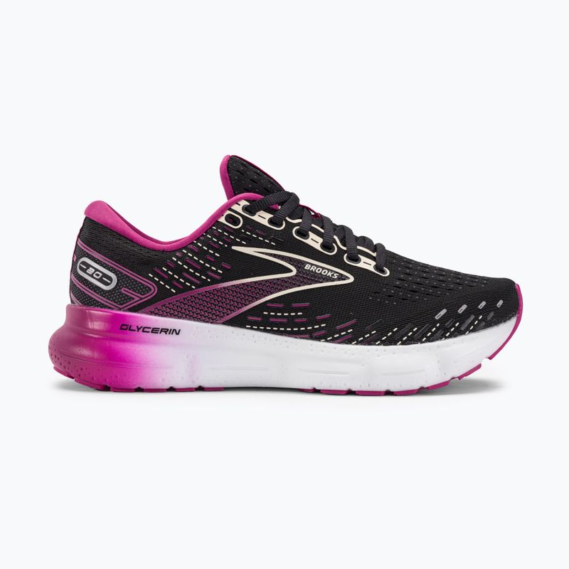 Damen Laufschuhe Brooks Glycerin 20 schwarz/fuchsia/linen 2