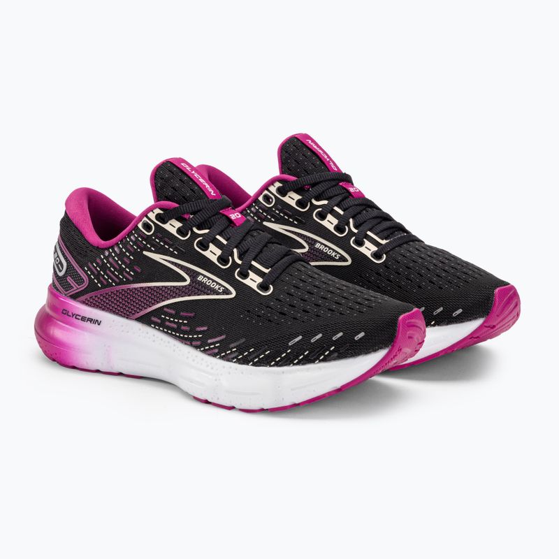 Damen Laufschuhe Brooks Glycerin 20 schwarz/fuchsia/linen 6