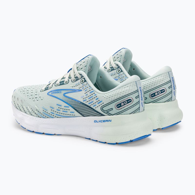 Damen Laufschuhe Brooks Glycerin 20 blau glas/marina/legion blau 5