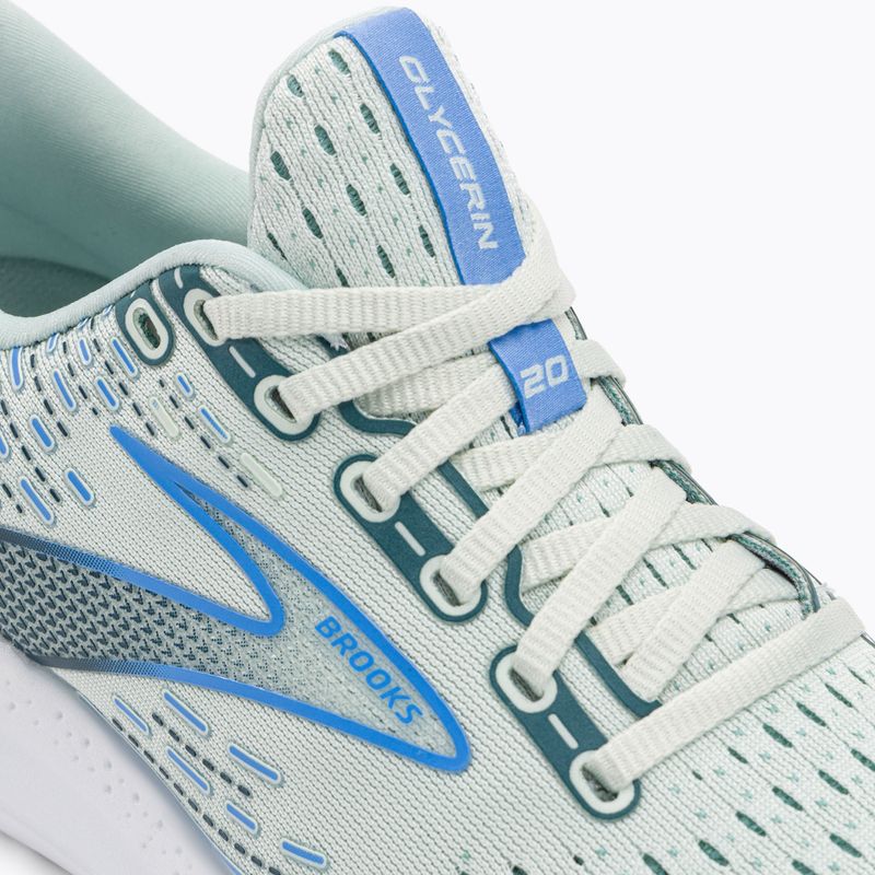 Damen Laufschuhe Brooks Glycerin 20 blau glas/marina/legion blau 10