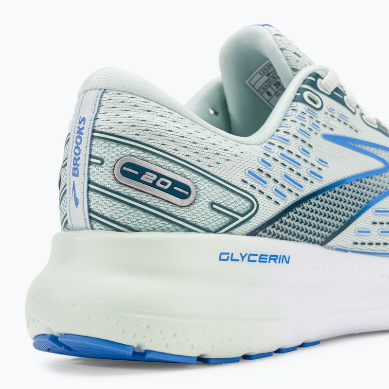 Damen Laufschuhe Brooks Glycerin 20 blau glas/marina/legion blau 11