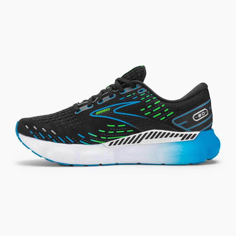 Brooks Glycerin GTS 20 Herren Laufschuhe schwarz/hawaiian ocean/grün 10