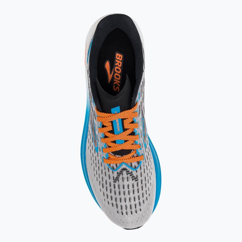 Brooks Hyperion Herren Laufschuhe grau/atomic blau/scarlet 6