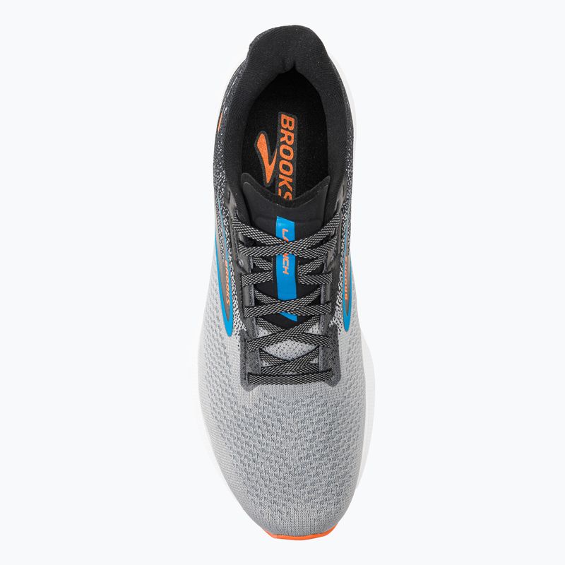 Brooks Launch 10 Herren Laufschuhe schwarz/atomic blau/scarlet ibis 7