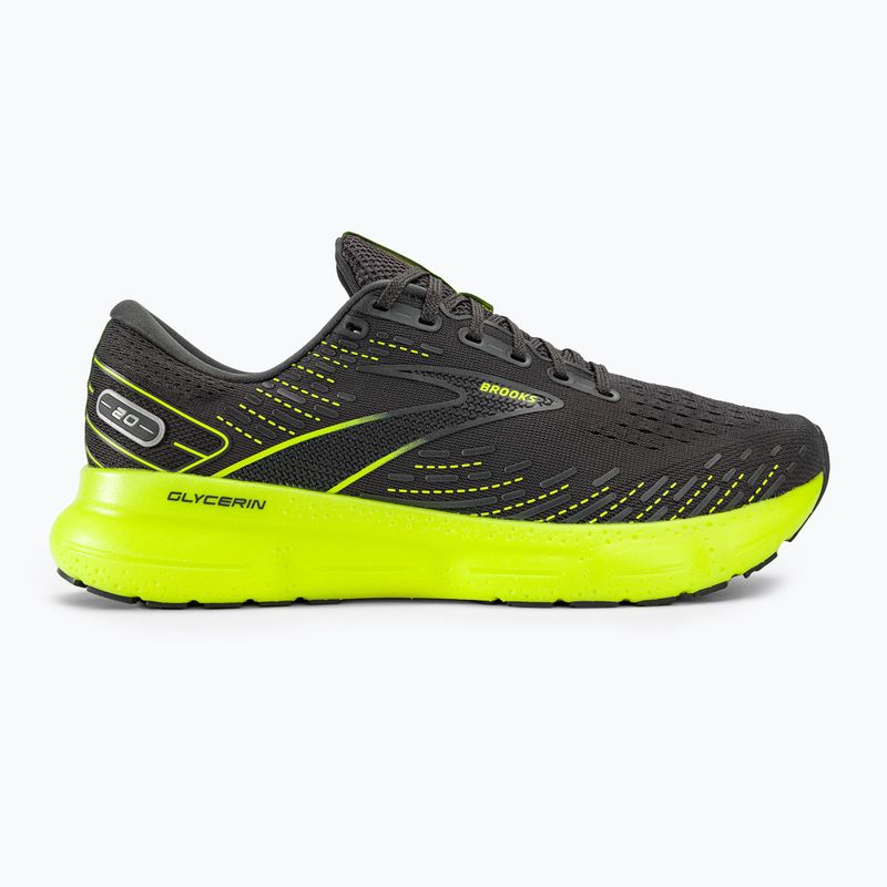 Laufschuhe Herren Brooks Glycerin 20 black/blackened pear/white 2