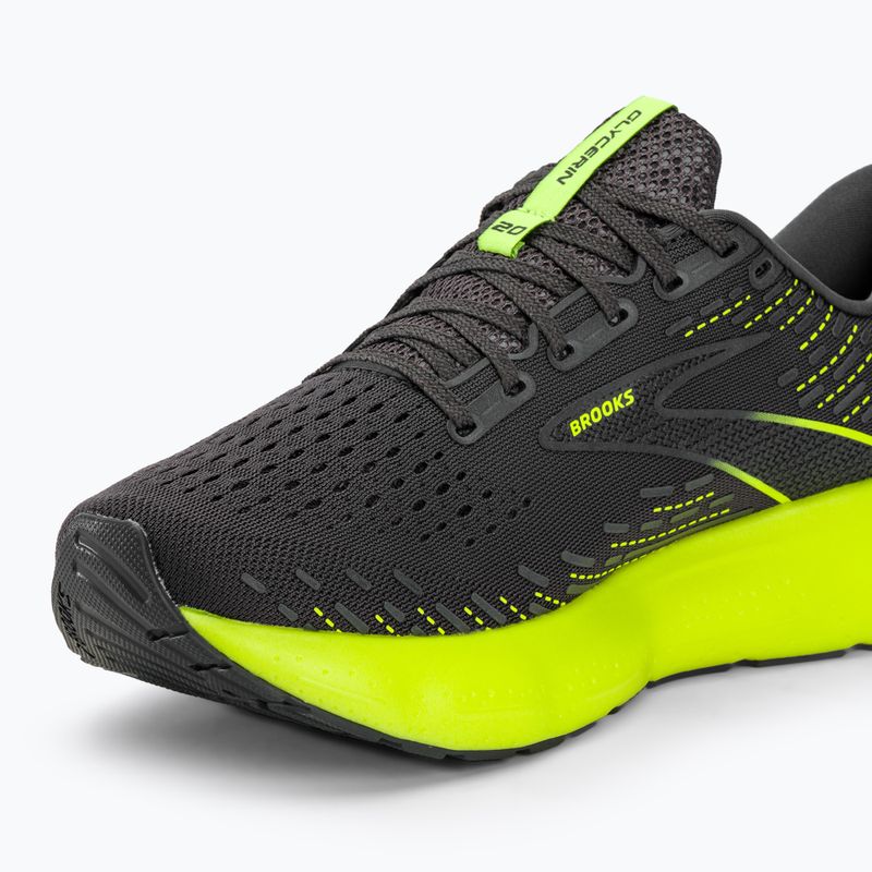 Laufschuhe Herren Brooks Glycerin 20 black/blackened pear/white 7