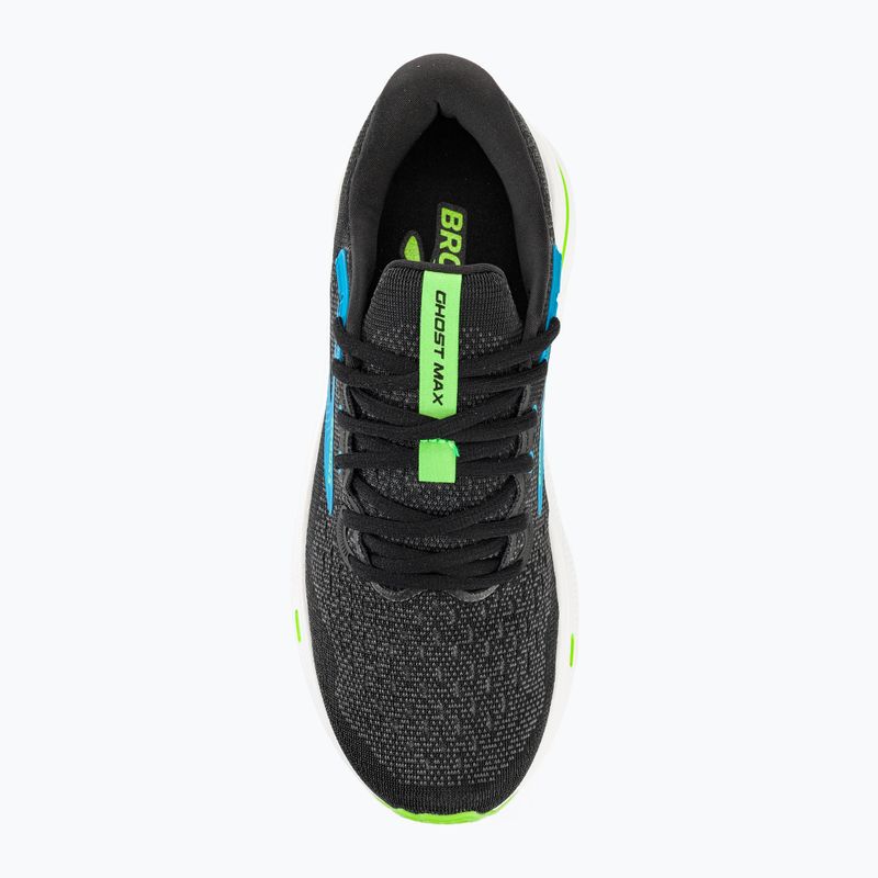 Brooks Ghost Max Herren Laufschuhe schwarz/atomic blau/jasmin 7