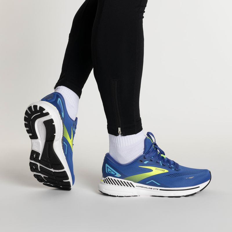 Brooks Adrenaline GTS 23 blau/nightlife/schwarz Herren Laufschuhe 2