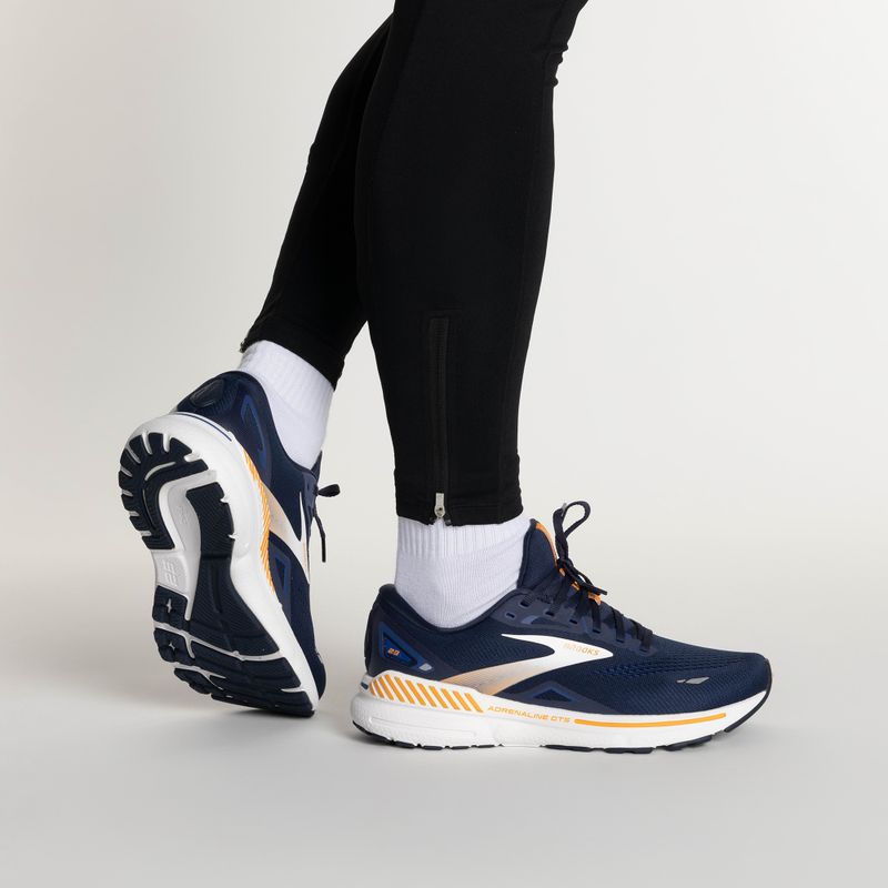 Brooks Adrenaline GTS 23 Herren Laufschuhe peacoat/ultramarine/orange 2
