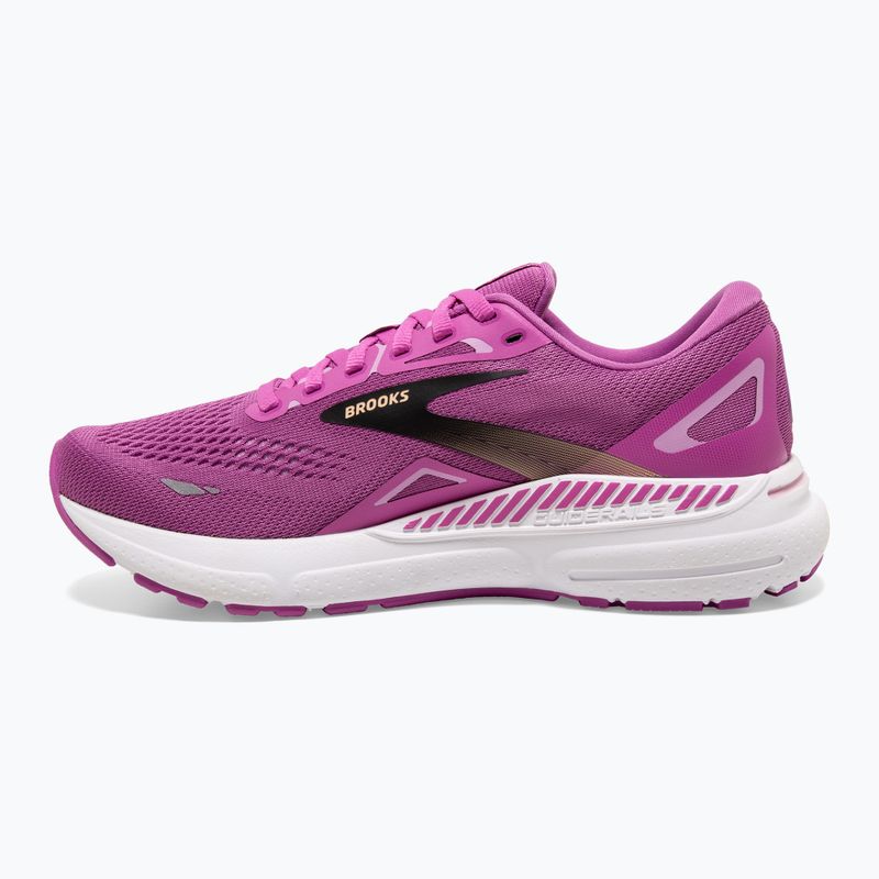 Brooks Adrenaline GTS 23 Orchidee/Schwarz/Lila Damen Laufschuhe 9