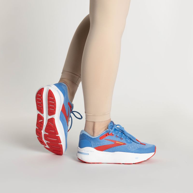 Damen-Laufschuhe Brooks Ghost Max Marina/Bittersweet/Open Air 2