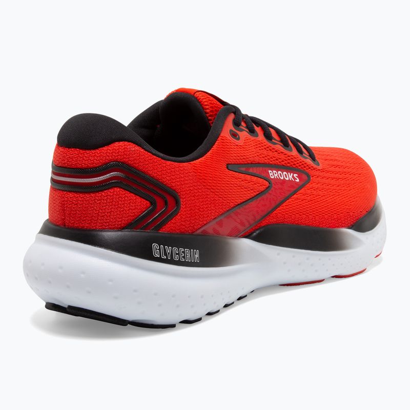Brooks Glycerin 21 Herren Laufschuhe grenadine/salsa/schwarz 10