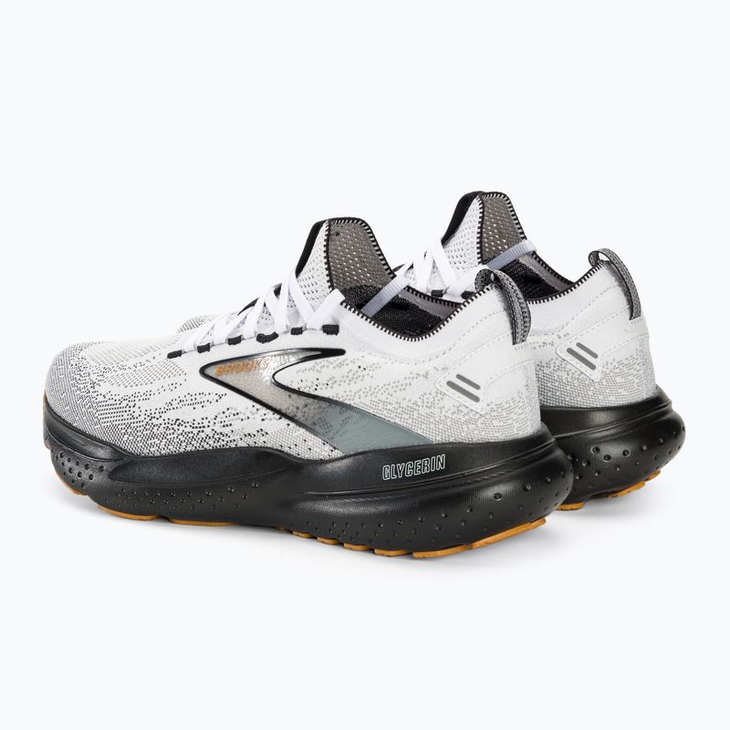 Brooks Glycerin StealthFit 21 Herren Laufschuhe weiß/grau/schwarz 4